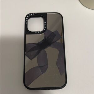 Casetify Black and Silver Elegant Phone Case